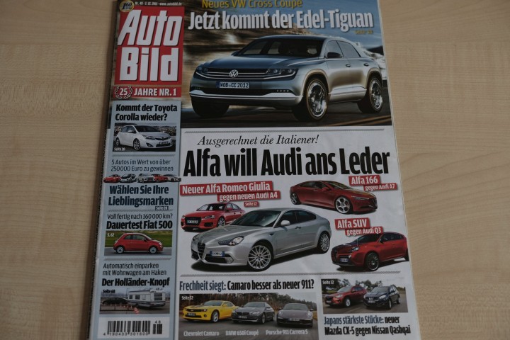 Deckblatt Auto Bild (48/2011)